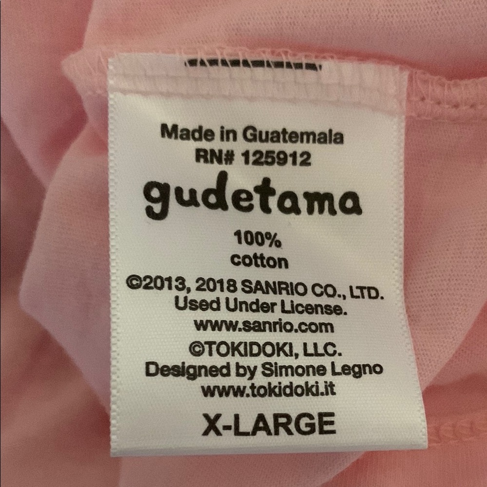 tokidoki x gudetama SS tee - Picture 8 of 8
